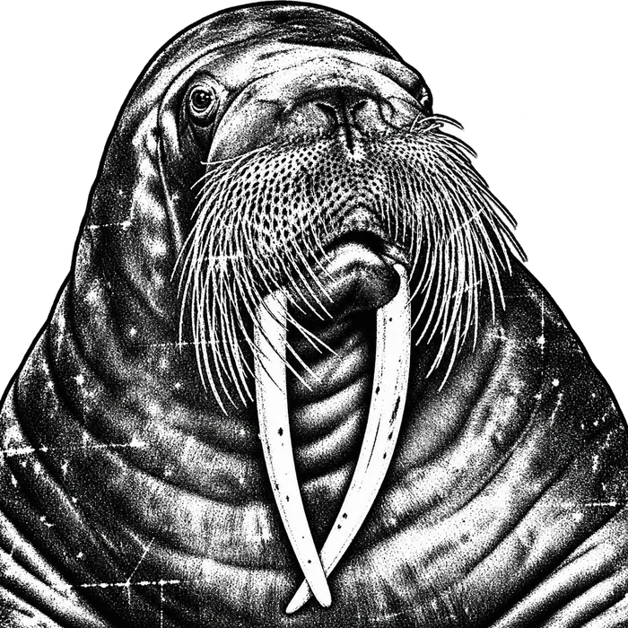 A smug walrus